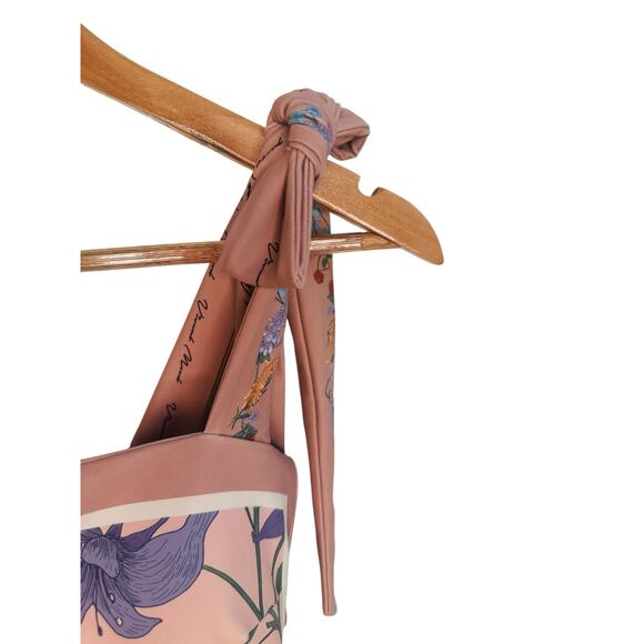 Visual Mood Reversible One Piece Swimsuit Women’s Small NWT – Tropical Print - Picture 13 of 16